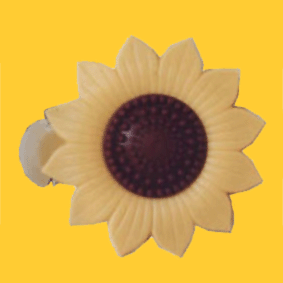 plastic sunflower