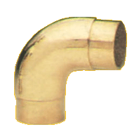 90 flush elbow